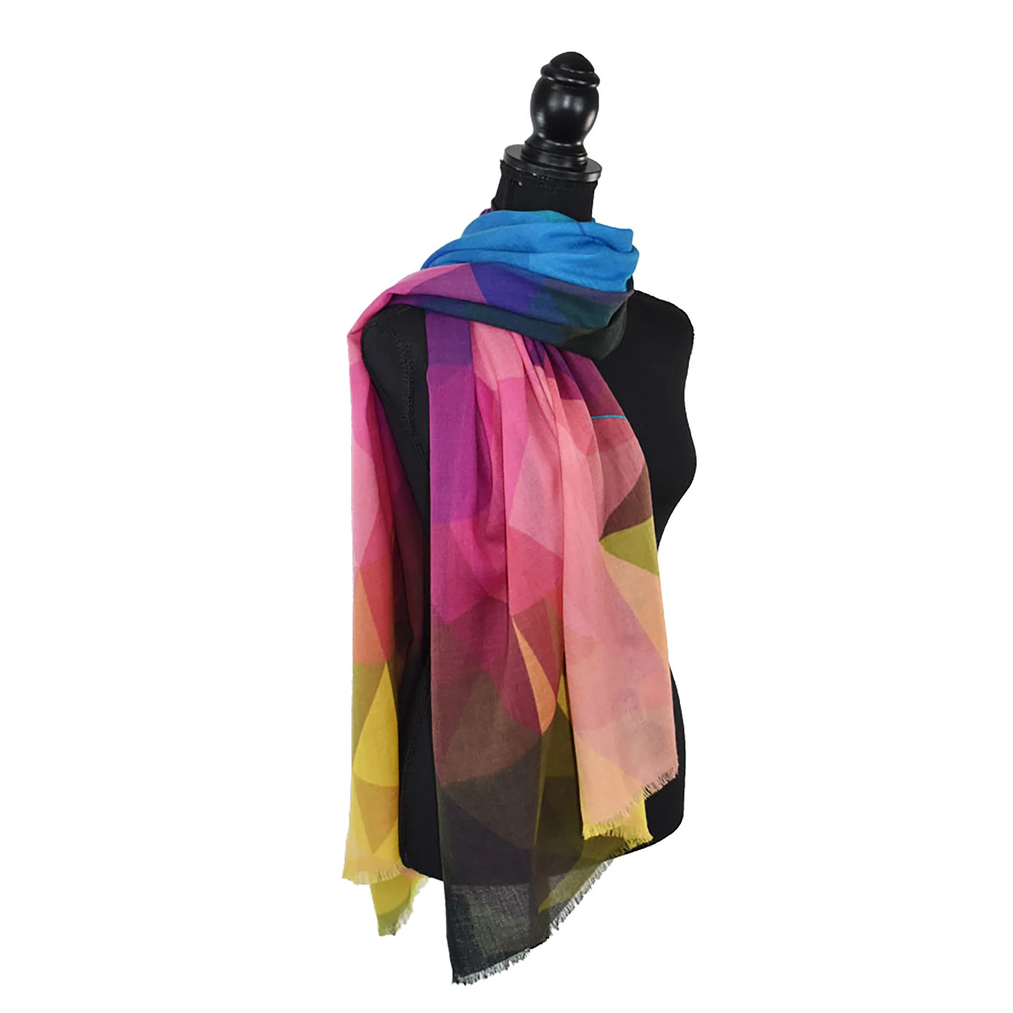 Kaleidoscope Wool Scarf - Image 2