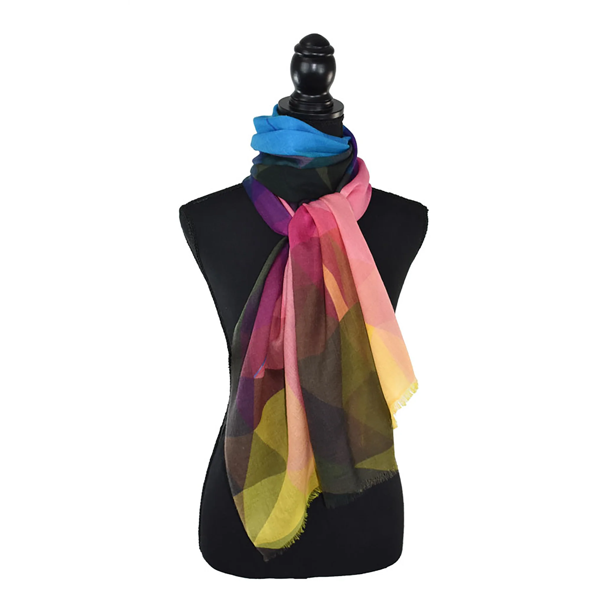 Kaleidoscope Wool Scarf - Image 3