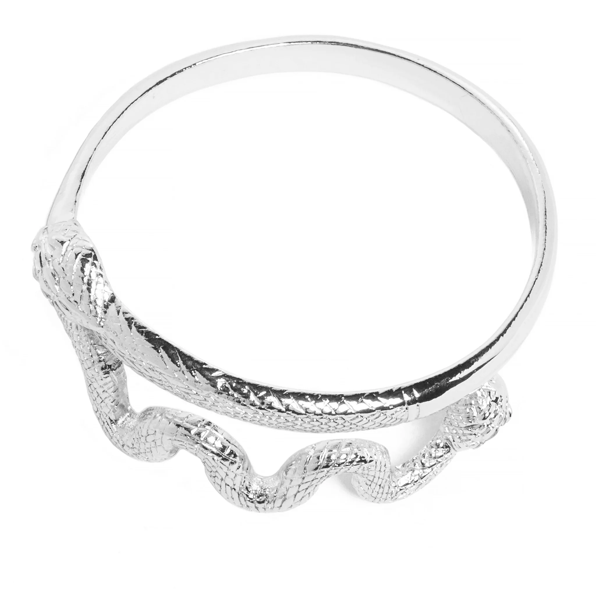 Snake Bracelet - Silver-Plated