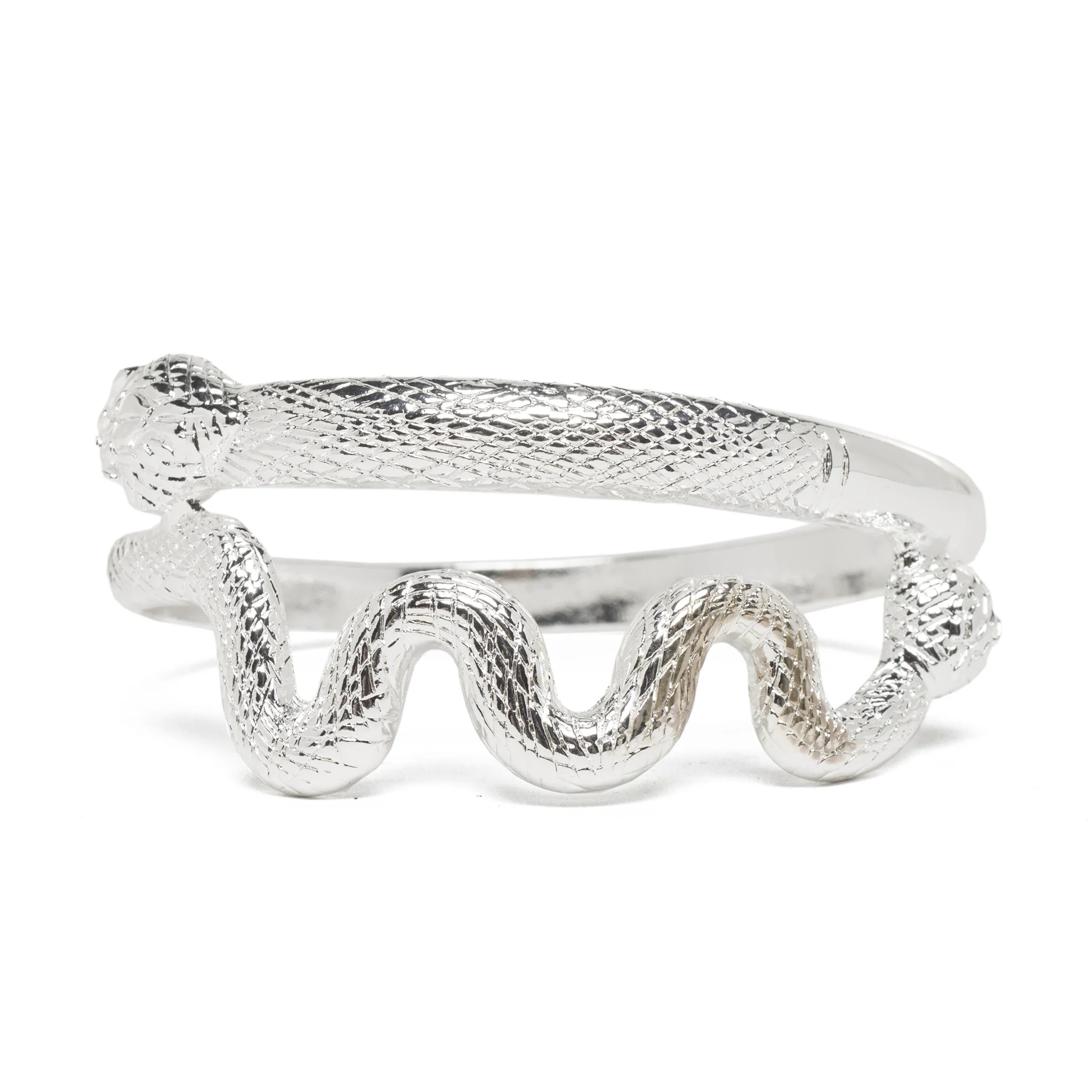 Snake Bracelet - Silver-Plated - Image 2