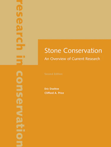 Stone Conservation: An Overview of Current Research, Second Edition