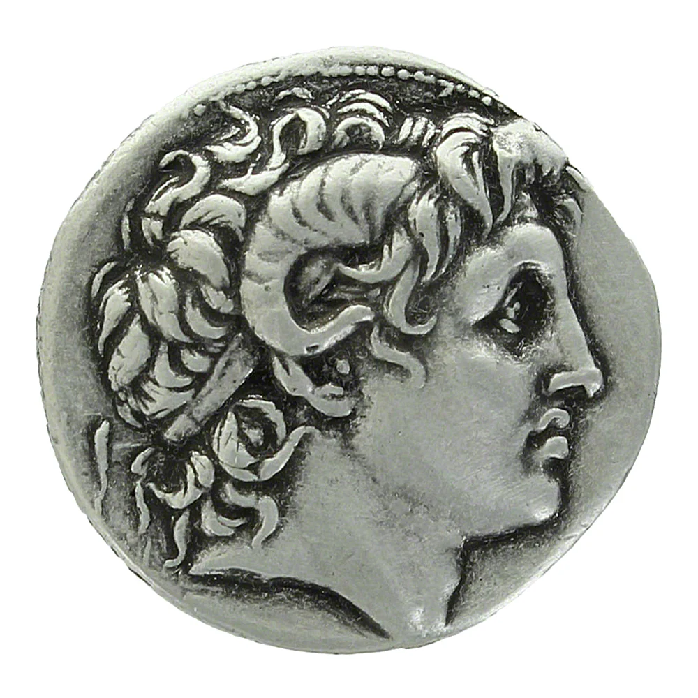 Thracian Coin Reproduction -  Lysimachus, King of Thrace Silver Tetradrachm 323-382 BC