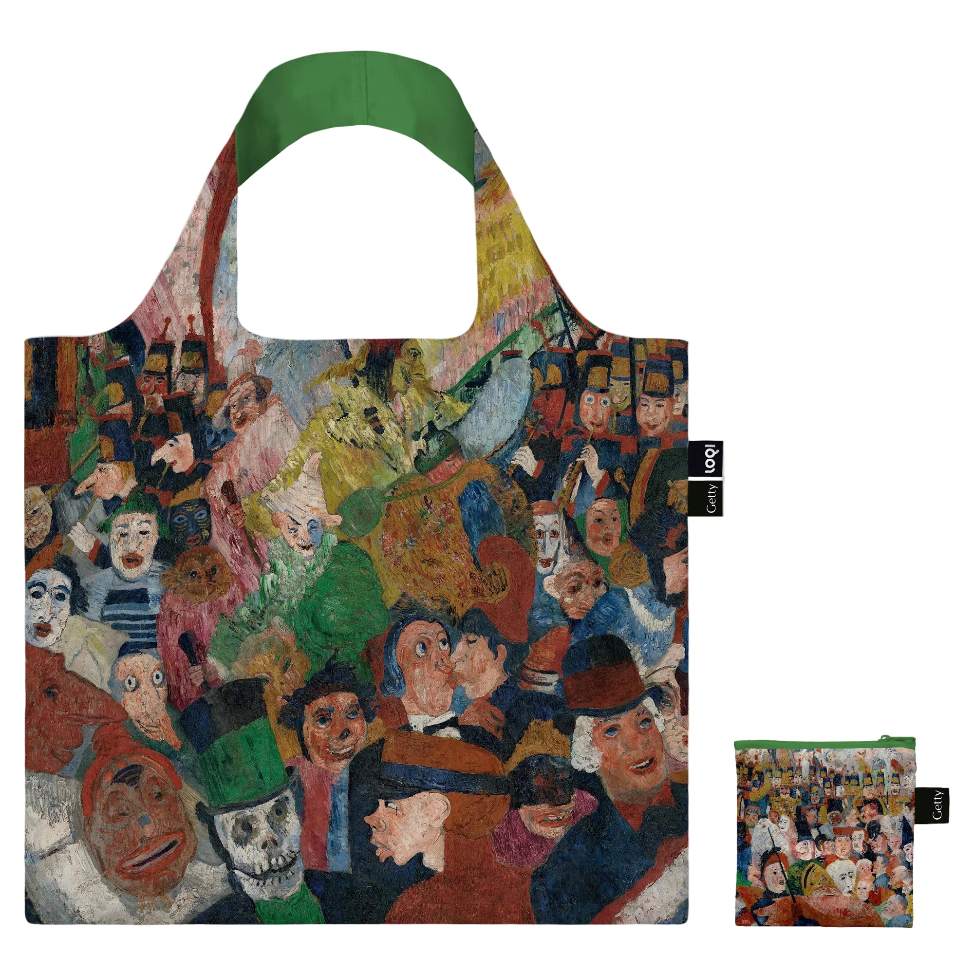 Tote Bag - James Ensor - Christ's Entry into Brussels in 1889