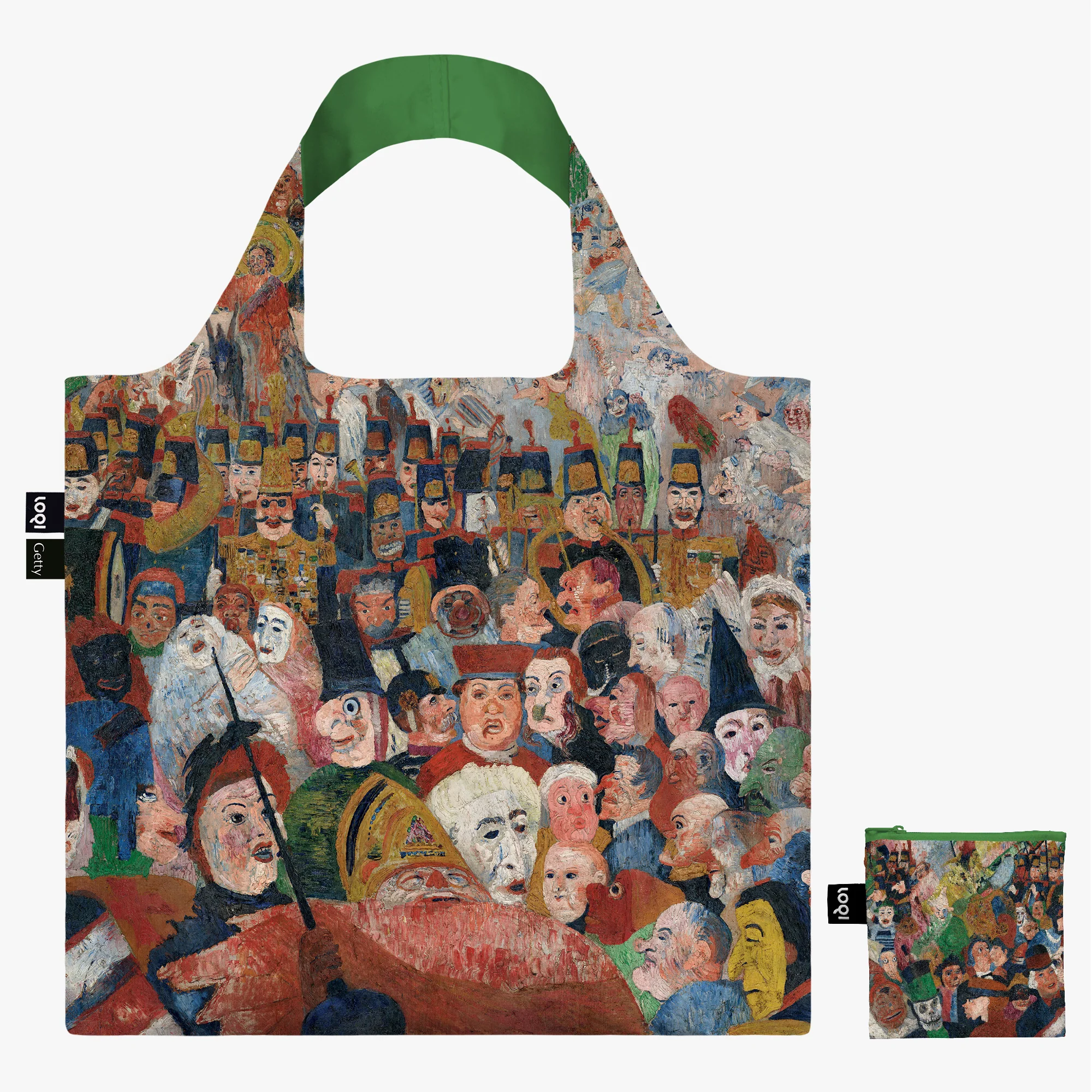 Tote Bag - James Ensor - Christ's Entry into Brussels in 1889 - Image 2