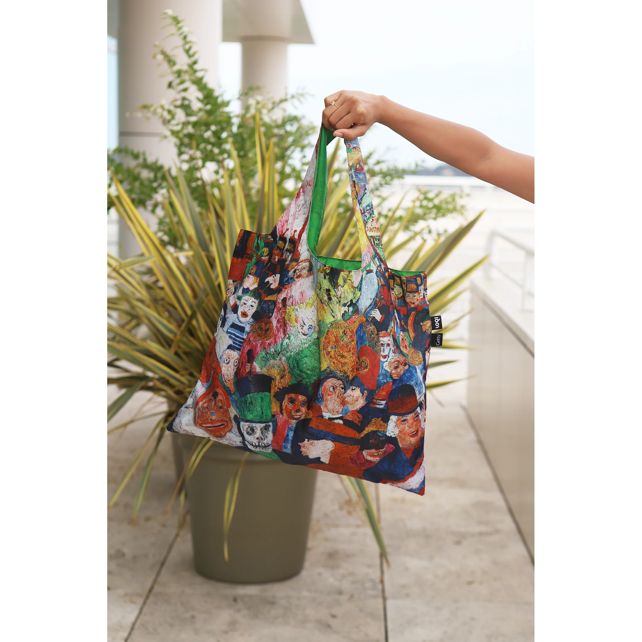 Tote Bag - James Ensor - Christ's Entry into Brussels in 1889 - Image 4