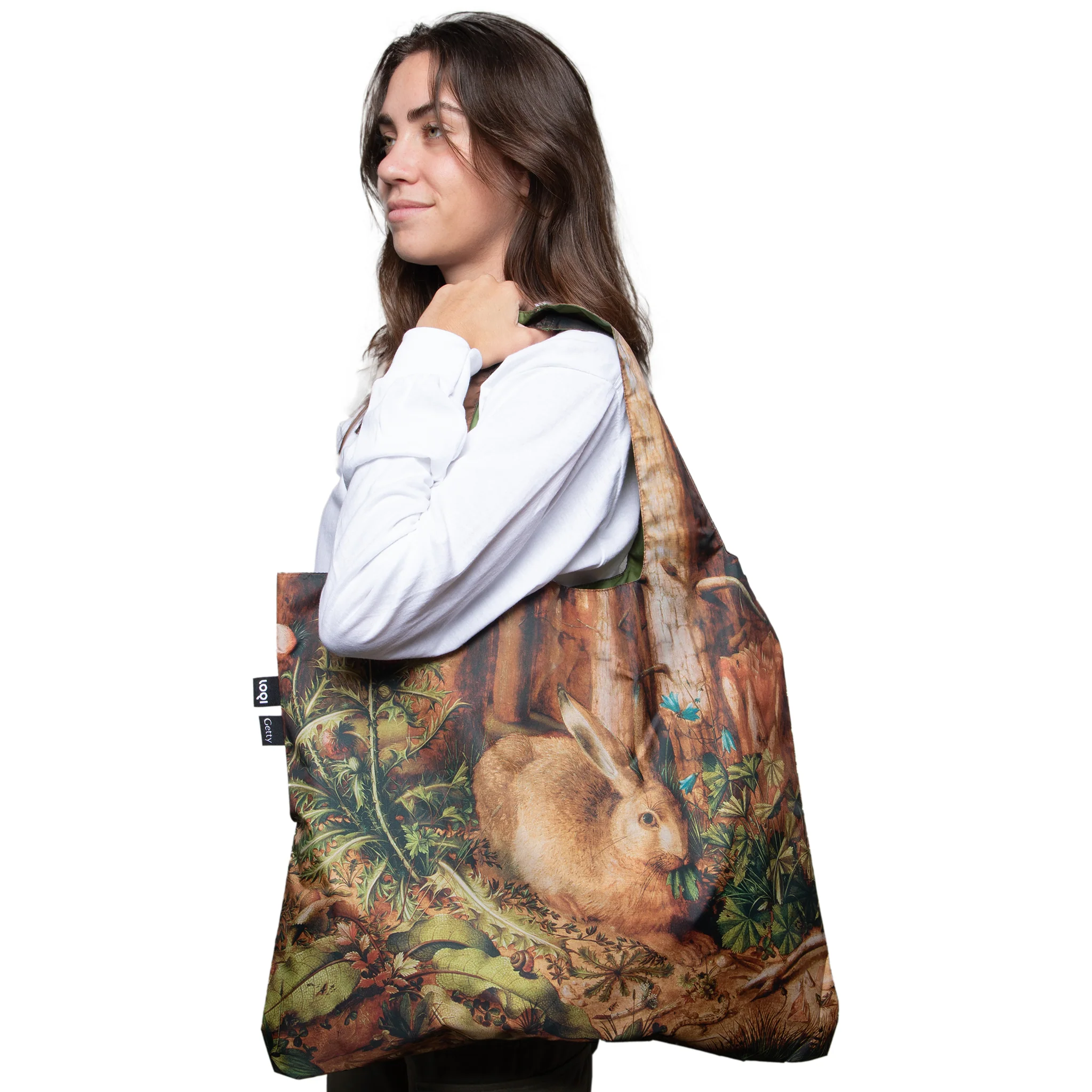 Tote Bag - Hoffmann A Hare in the Forest - Image 2