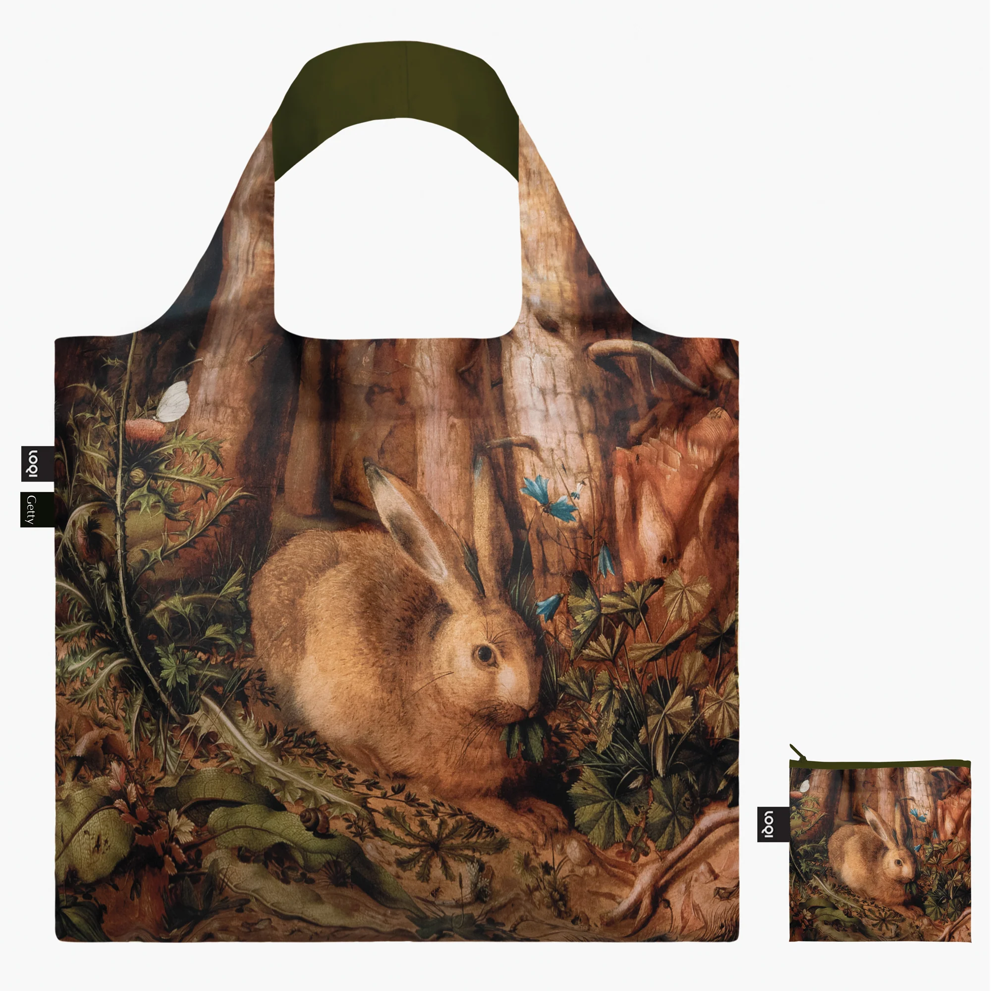 Tote Bag - Hoffmann A Hare in the Forest - Image 3