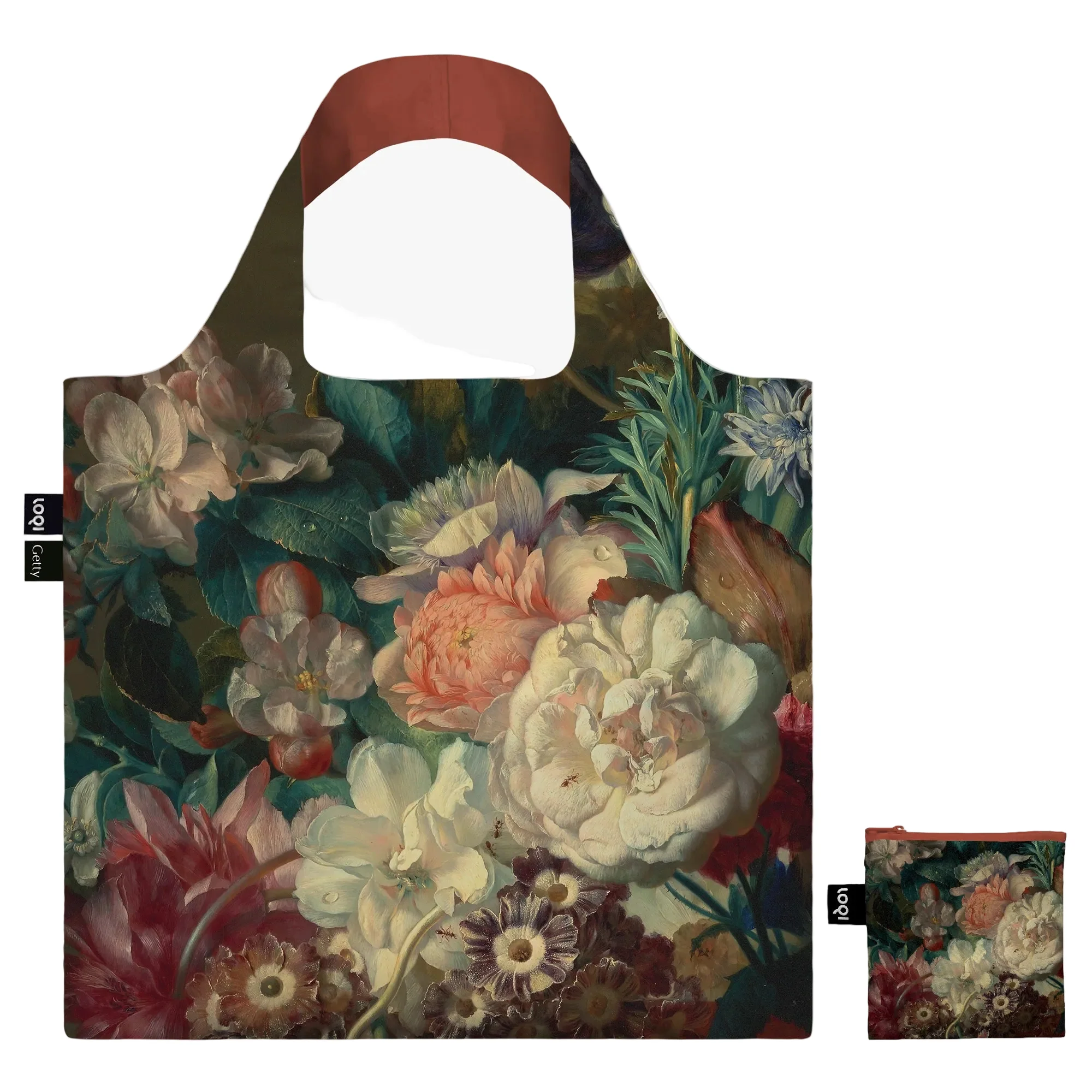 Tote Bag - Van Huysum Vase of Flowers and Fruit Piece