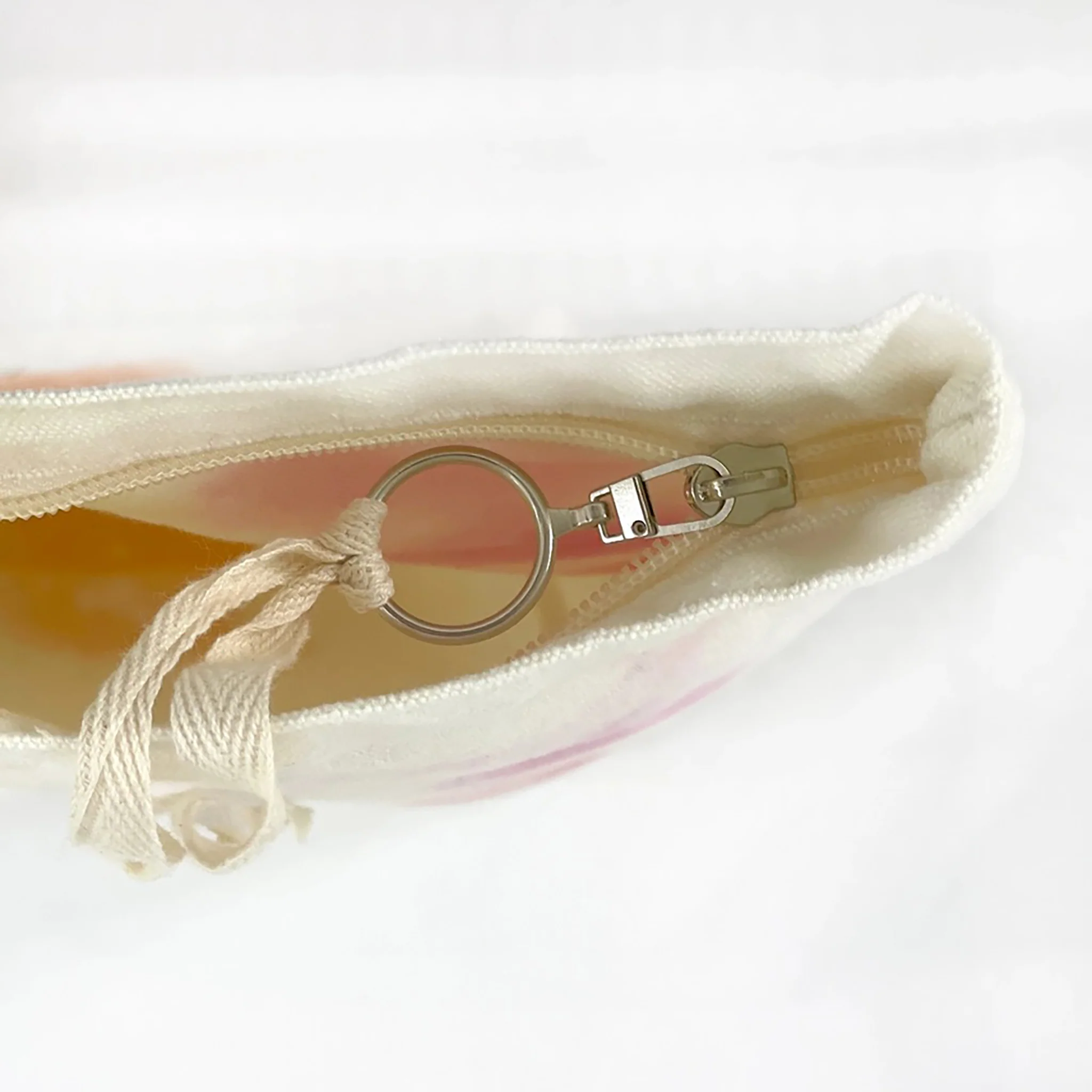 Color Study Hand Painted Zip Tote Bag - Image 3