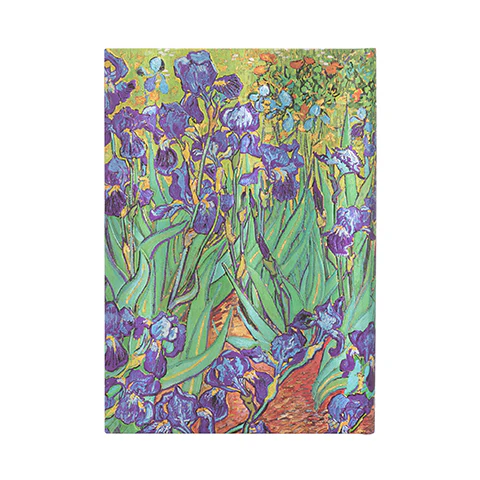Midi Unlined Journal - Van Gogh Irises - Image 2