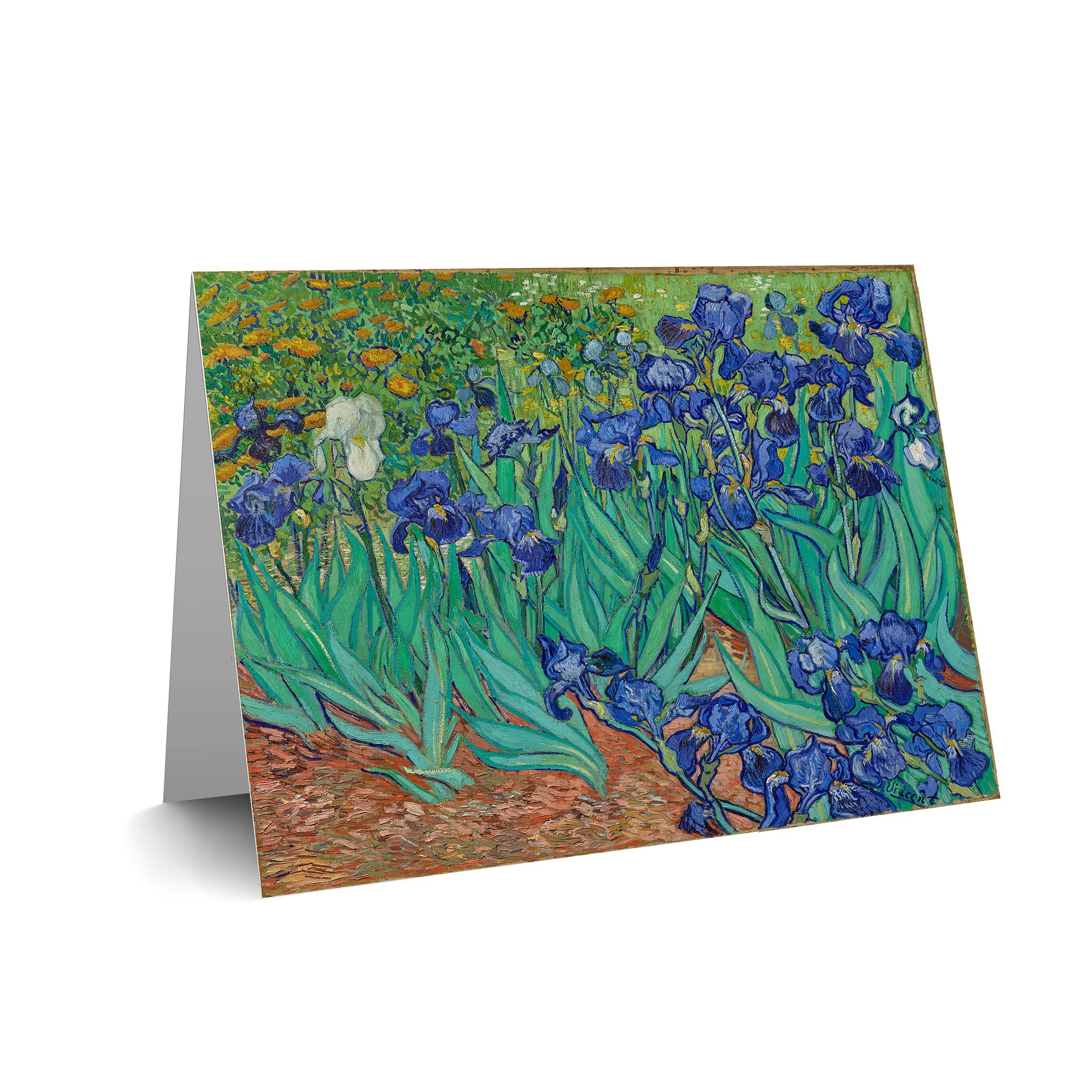Van Gogh Irises Boxed Notecard Set - Image 3