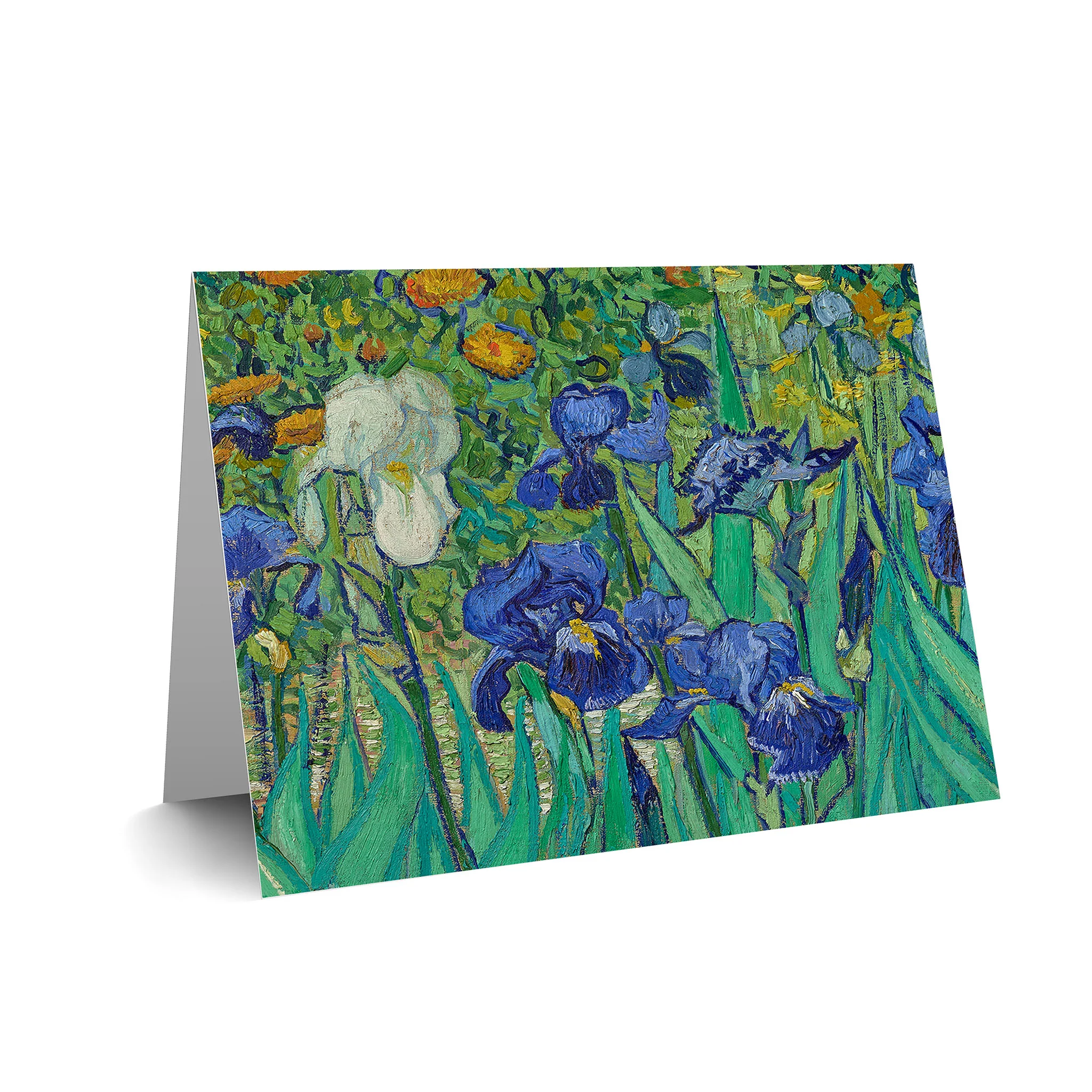 Van Gogh Irises Boxed Notecard Set - Image 4