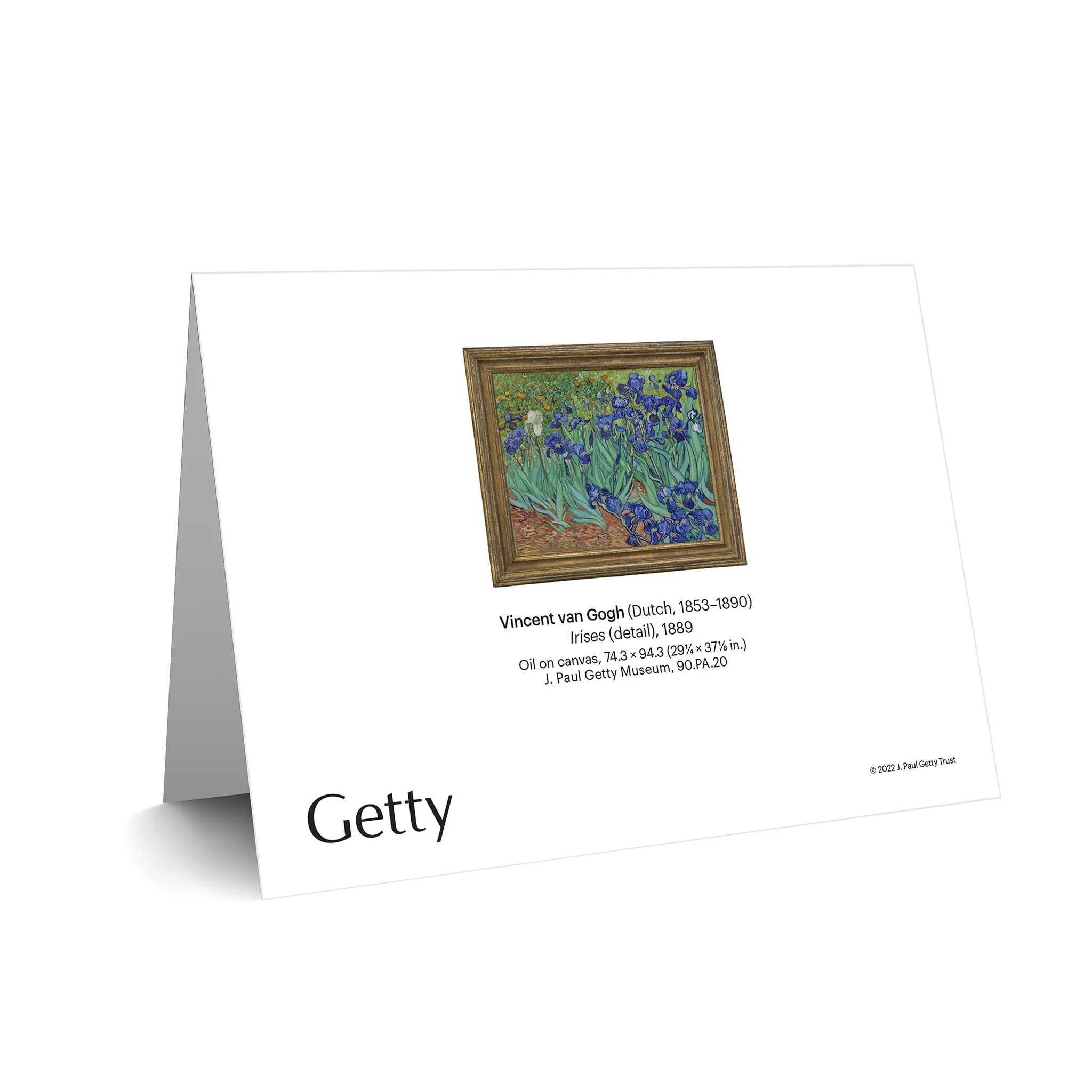 Van Gogh Irises Boxed Notecard Set - Image 6