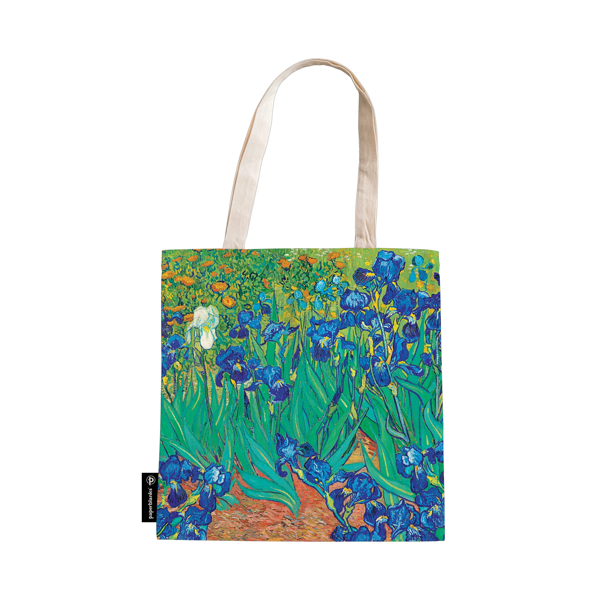 Van Gogh Irises Canvas Tote Bag