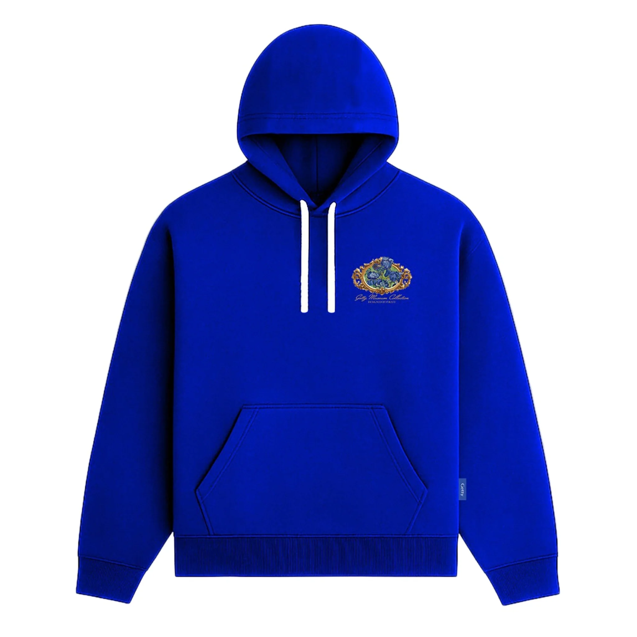 Van Gogh Irises Hoodie - Royal