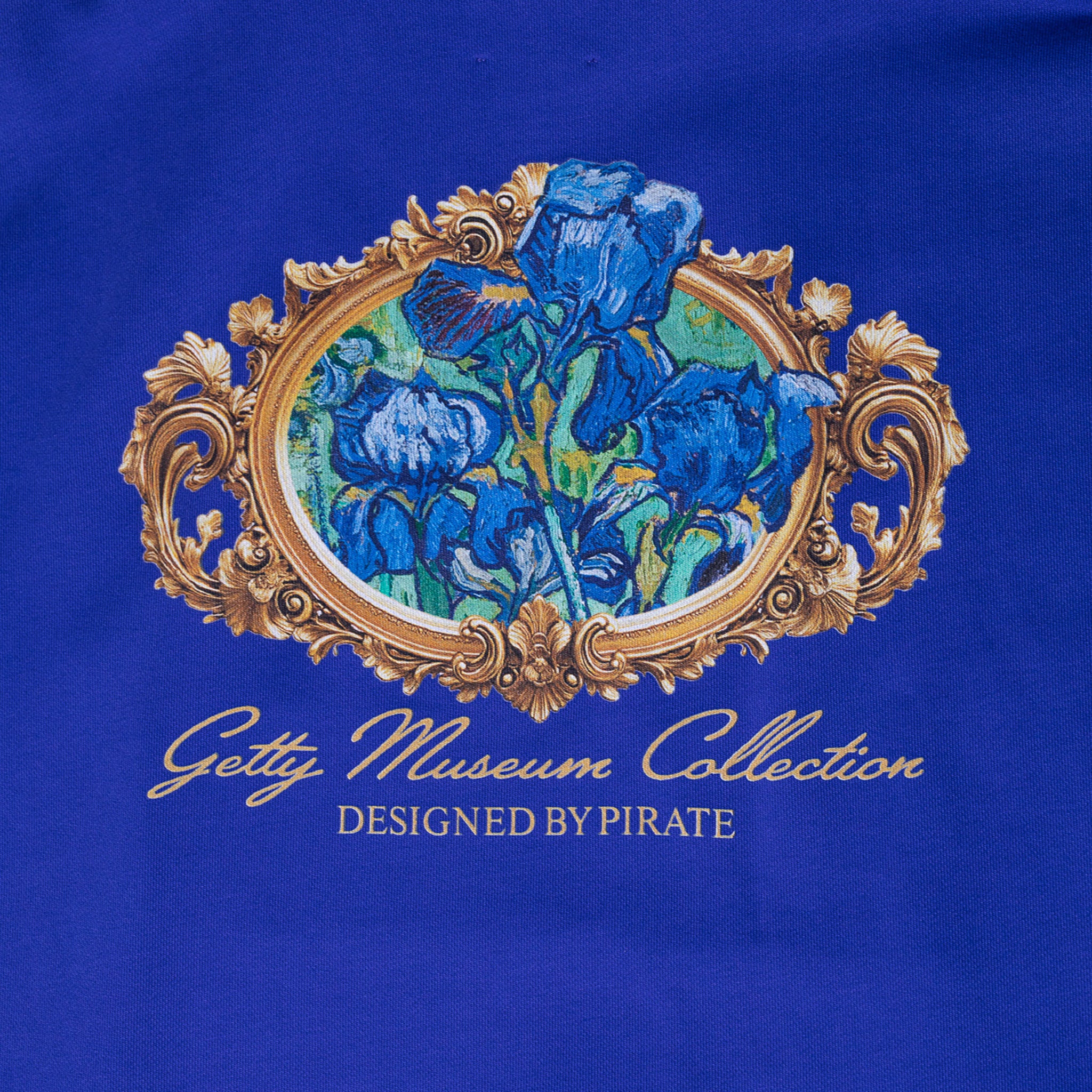 Van Gogh Irises Hoodie - Royal - Image 3
