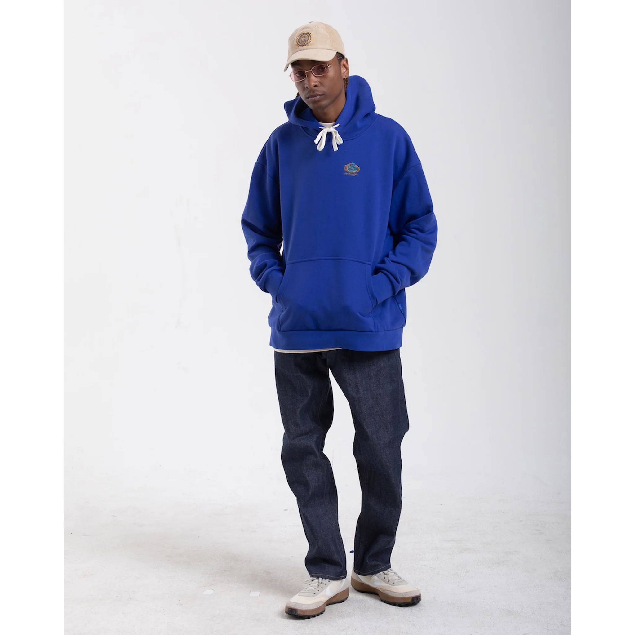 Van Gogh Irises Hoodie - Royal - Image 6