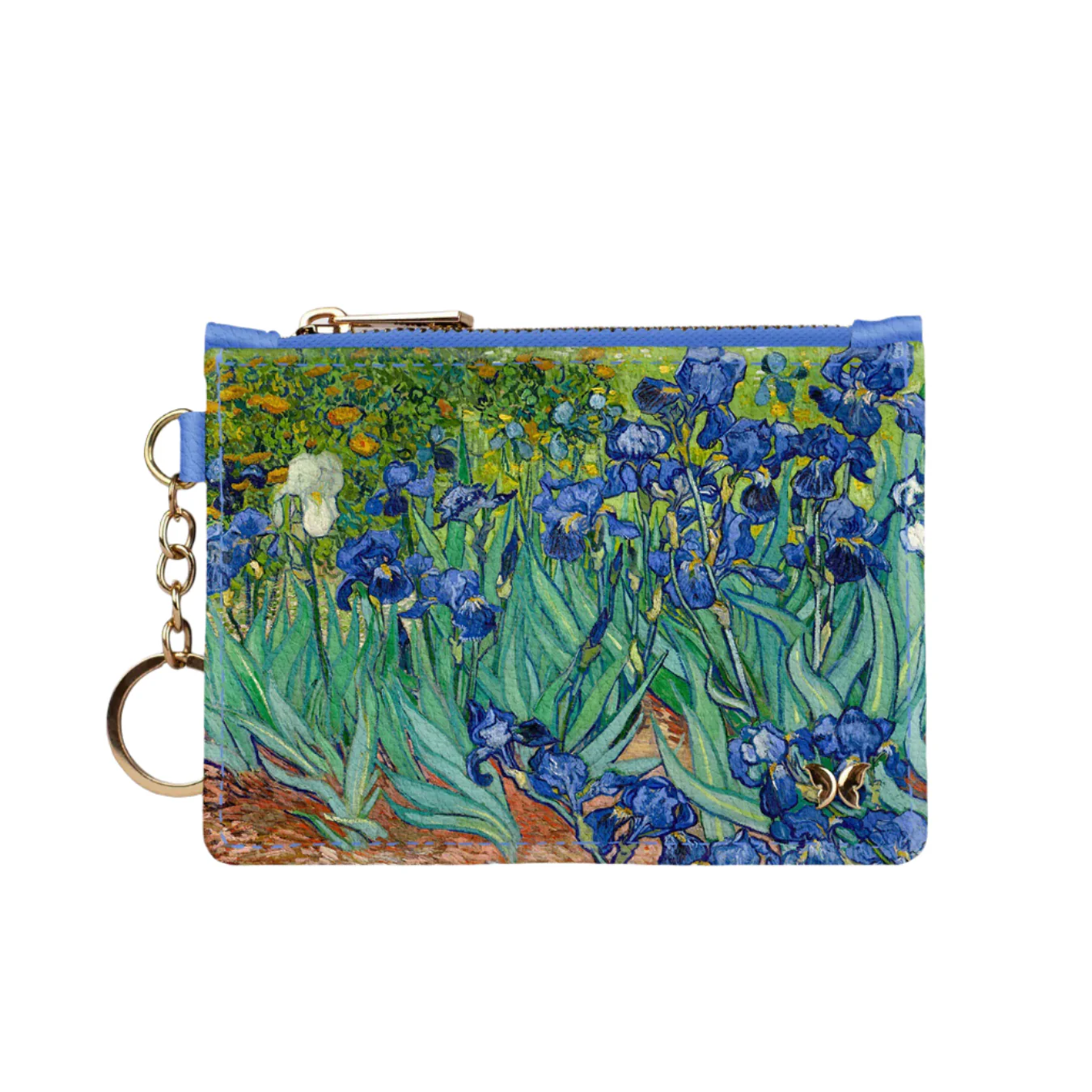 Van Gogh Irises Keychain Wallet