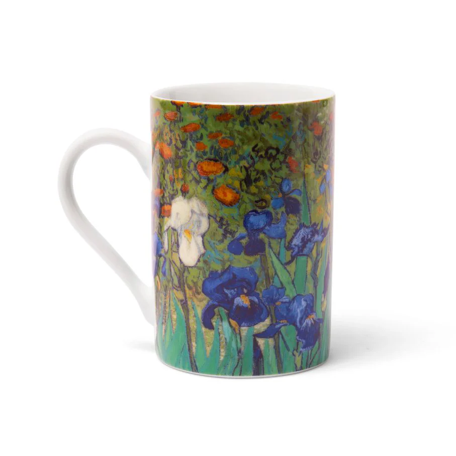 Van Gogh Irises Porcelain Mug
