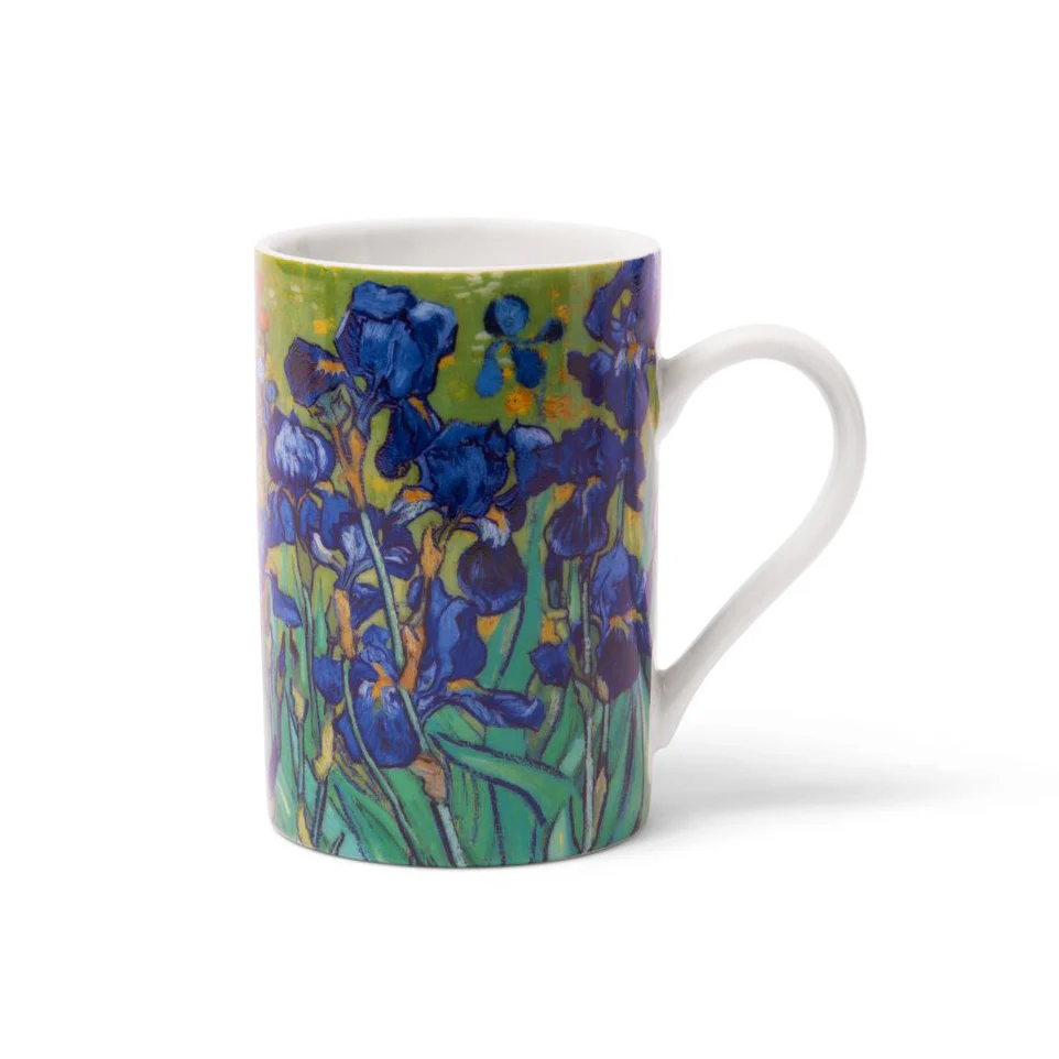 Van Gogh Irises Porcelain Mug - Image 2