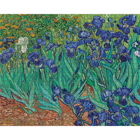 Van Gogh Irises Puzzle - Image 3