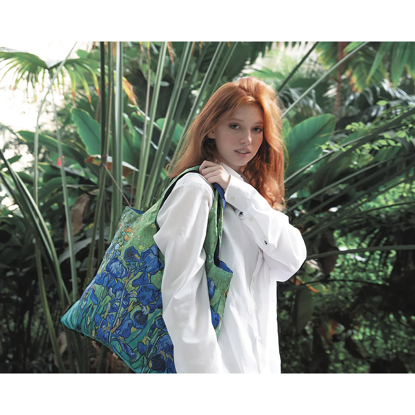 Tote Bag - Van Gogh's Irises - Image 2