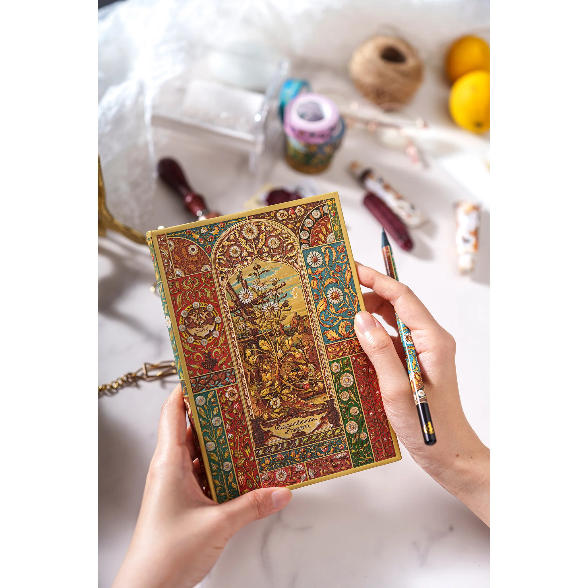 Ultra Unlined Hardcover Journal - Viennese Fruit - Image 4