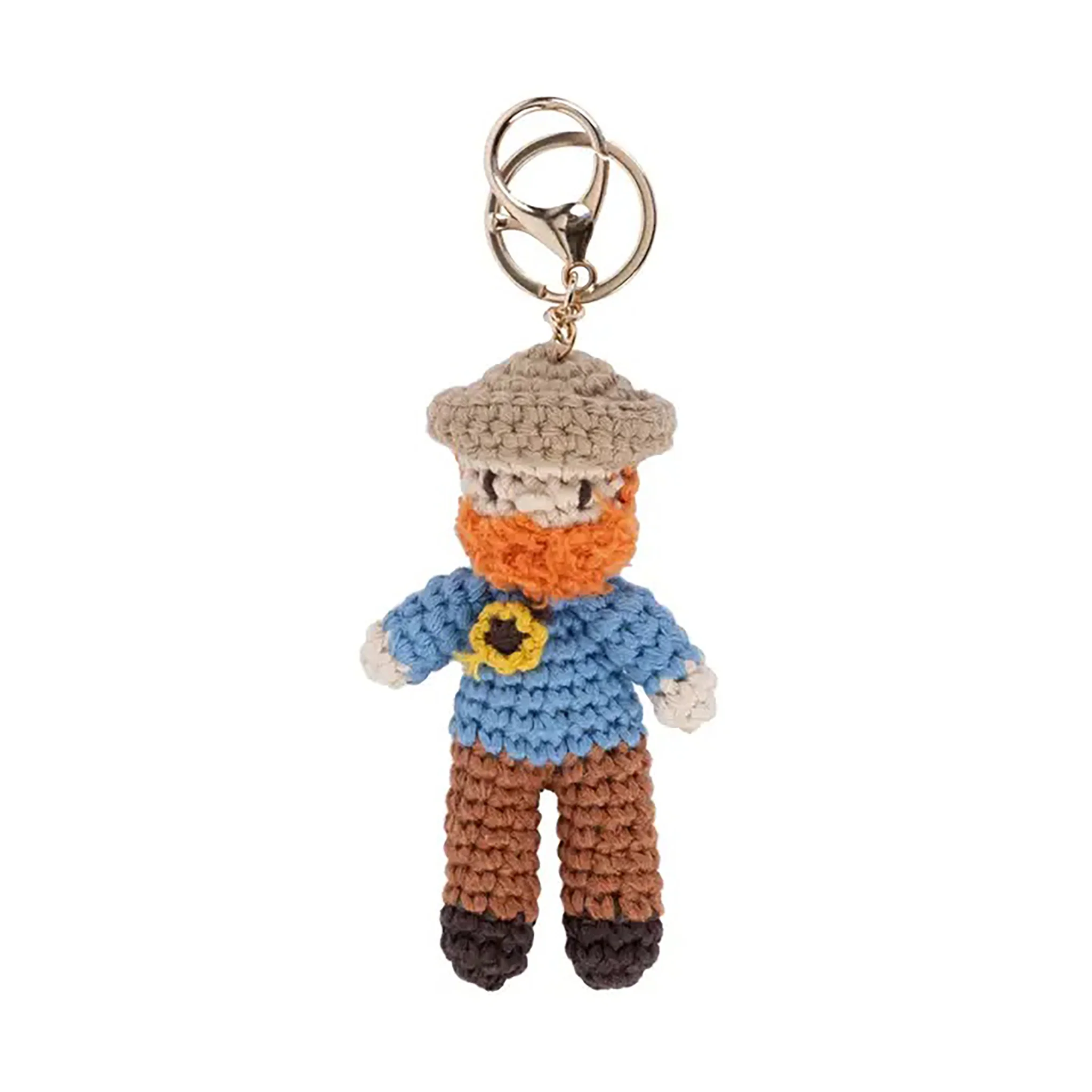 Vincent van Gogh Crochet Keyring