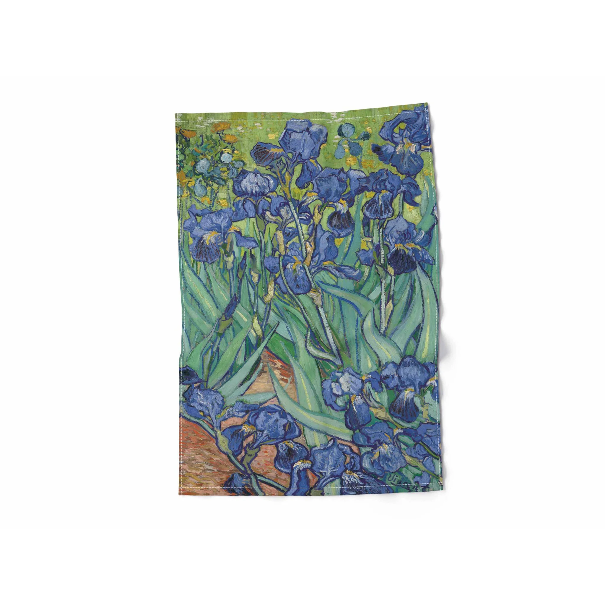 Vincent van Gogh Irises Tea Towel