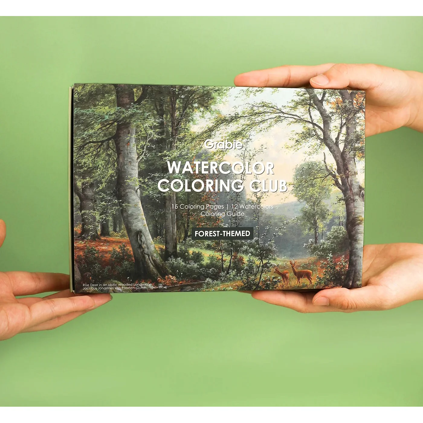 Watercolor Coloring Kit - Forest - Image 2