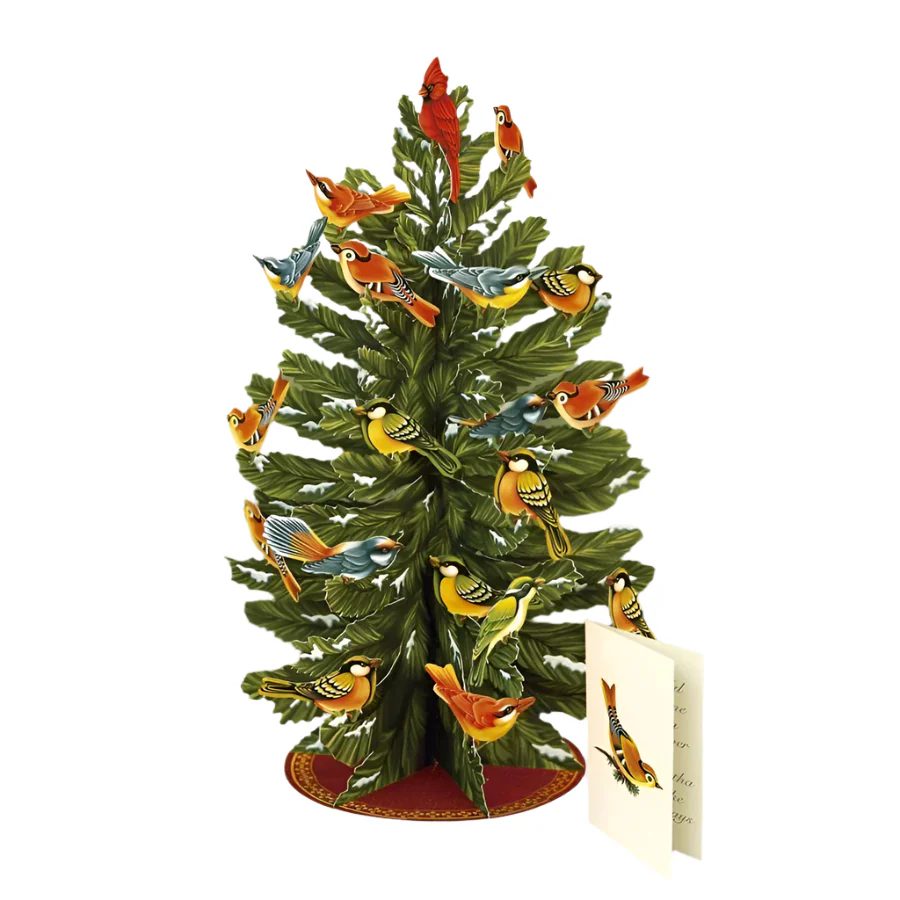 Winter Tree Pop-Up Holiday Greeting